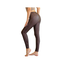 Leggings Estampado Serpiente Marrón