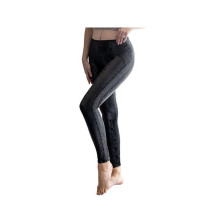 Leggings Estampado Serpiente Negro