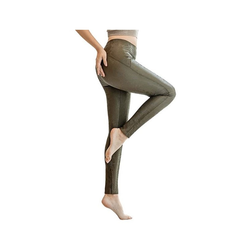 Leggings Estampado Serpiente Verde
