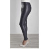 Leggings Wetlook Cintura Ancha Azul Marino