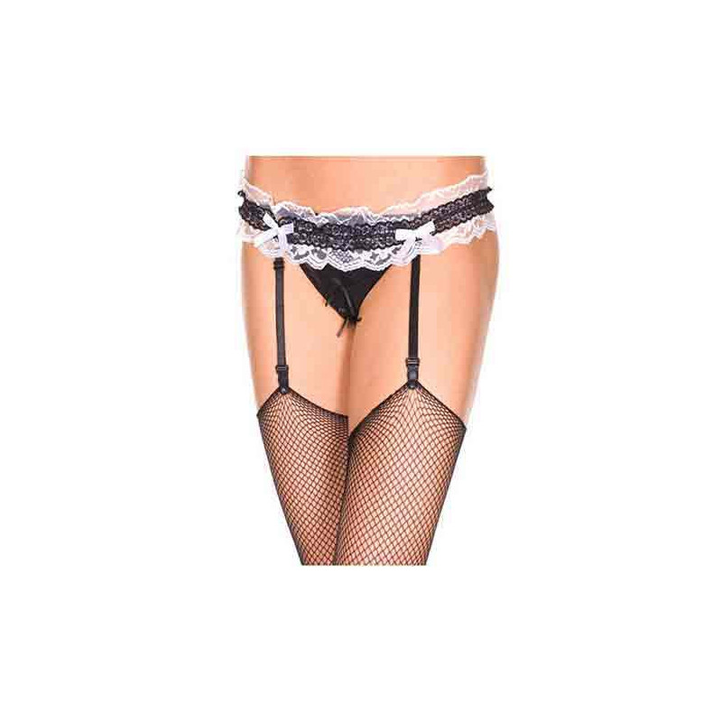 Liguero Queen Lingerie Con Tanga