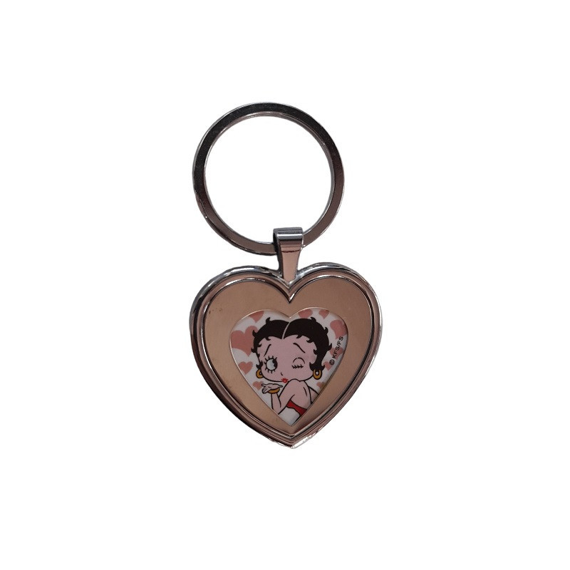 Llavero Betty Boop Metal Corazón