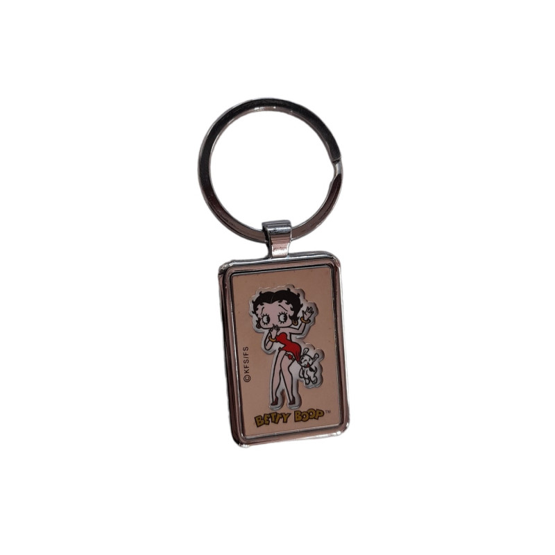 Llavero Betty Boop Metal Rectangular