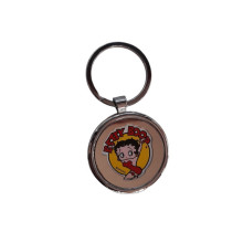 Llavero Betty Boop Metal Redondo