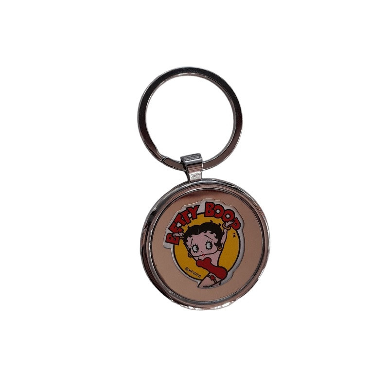 Llavero Betty Boop Metal Redondo