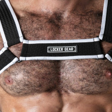 Locker Gear LK0743 Arnés Elástico Harness Look At Blanco
