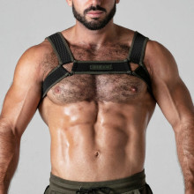 Locker Gear LK0743 Arnés Elástico Harness Look At Verde