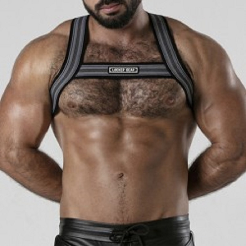 Locker Gear LK0744 Arnés Elástico Harness Backroom Blanco