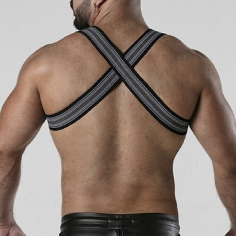 Locker Gear LK0744 Arnés Elástico Harness Backroom Blanco