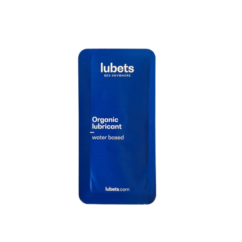 Lubricante Lubets Ecológico Base Acuosa Sobre de 4 ml