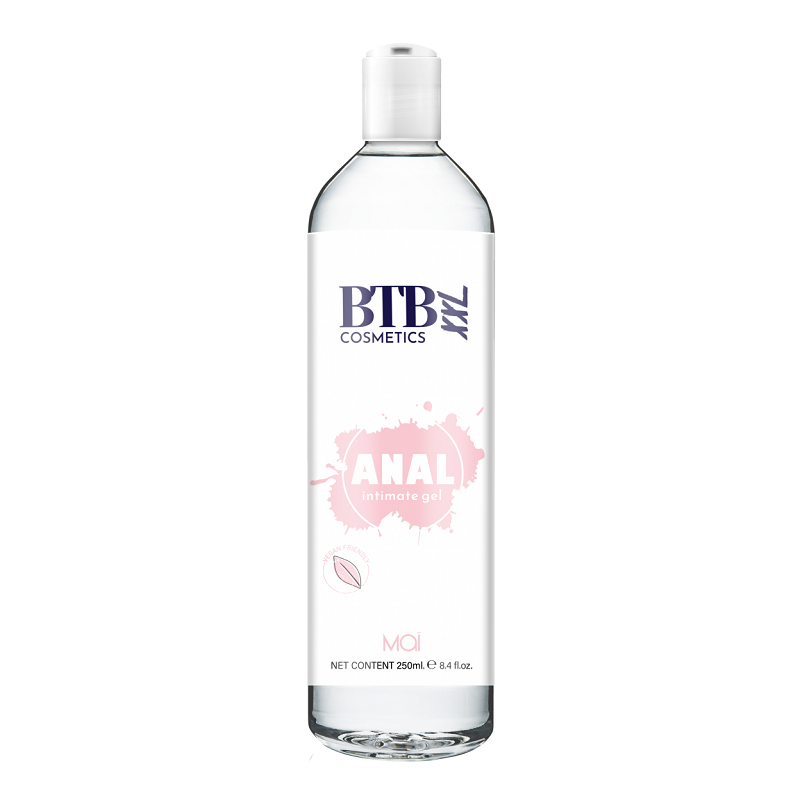 Lubricante a Base De Agua BTB Anal 250 ml
