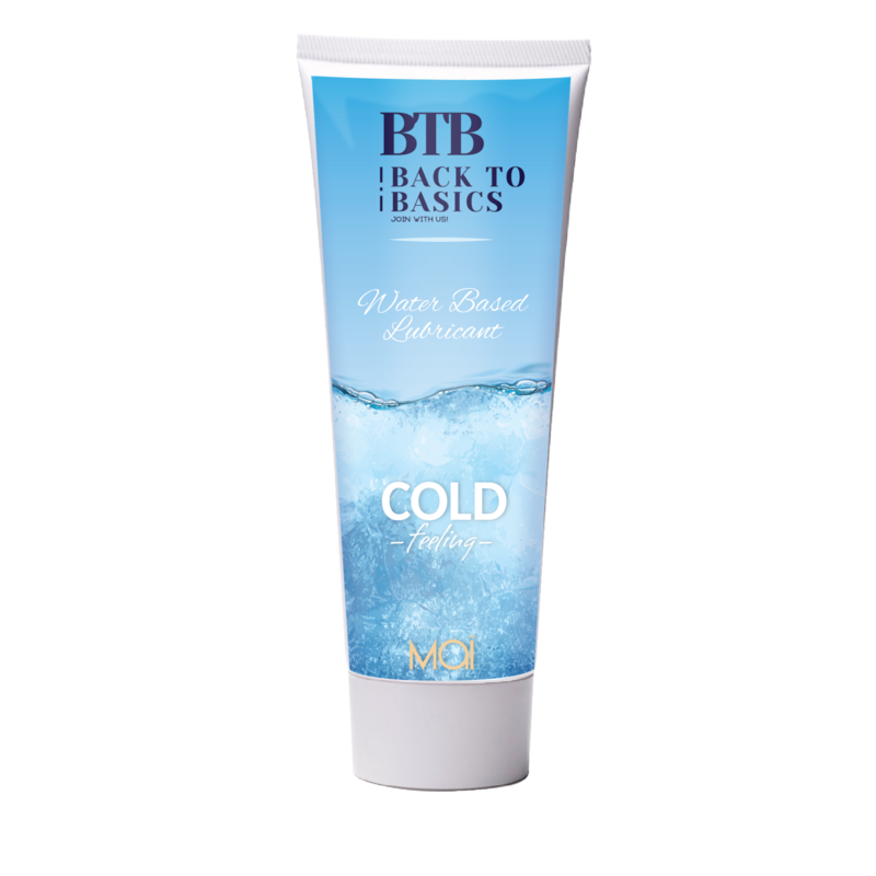 Lubricante a Base de Agua BTB Efecto Frío 75 ml