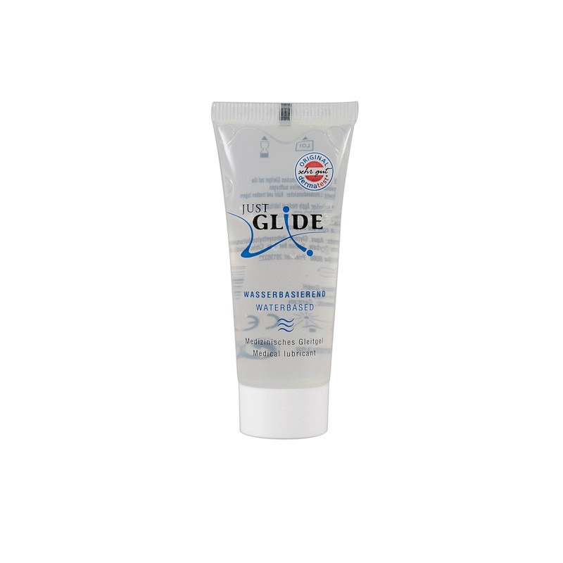 Lubricante a Base de Agua Just Glide Neutro 20 ml