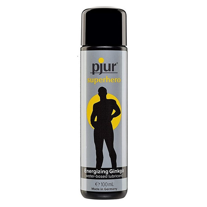 Lubricante A Base De Agua Pjur Superhero Energizante 100 ml