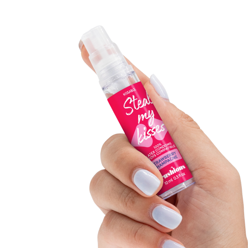Lubricante a Base de Agua Sabor Fresas con Cava Crushious 10 ml