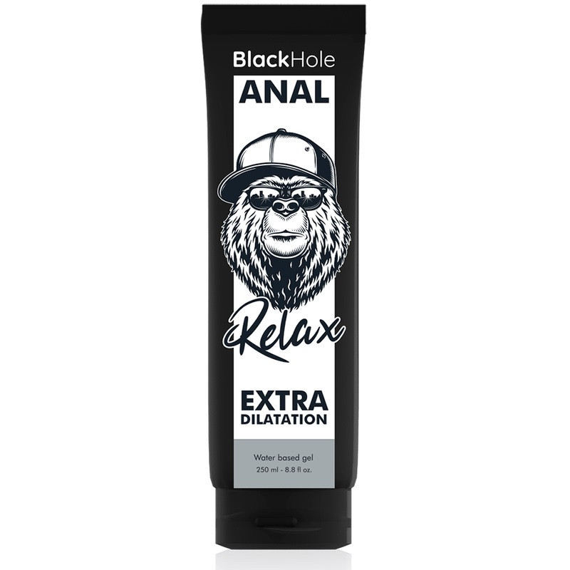 Lubricante Anal Black Hole A Base De Agua 250 Ml