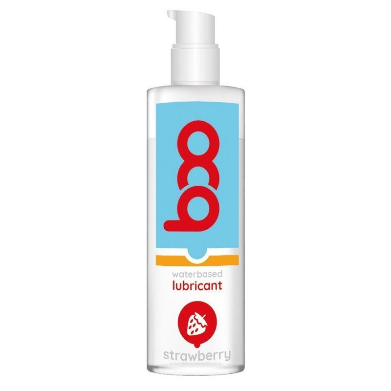 Lubricante Boo Base Agua Fresa 150 ml