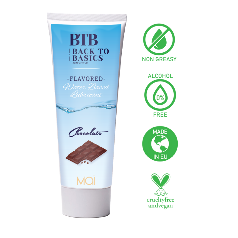 Lubricante De Base Acuosa Sabor Chocolate BTB 75 ml