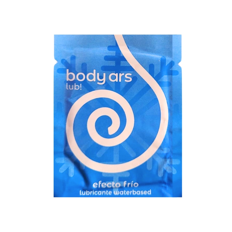 Lubricante a Base de Agua Body Ars Efecto Frío Sobre de 4 ml