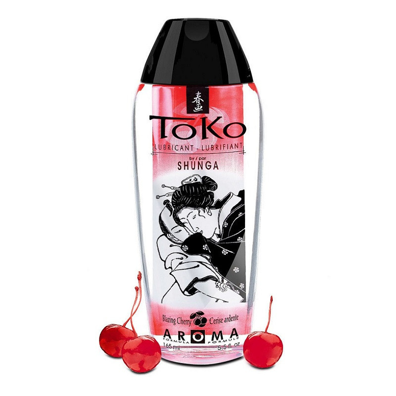 Lubricante Toko con Sabor a Cereza 165 ml