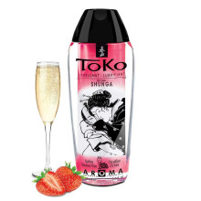 Lubricante Toko con Sabor a Fresas Con Cava 165 ml