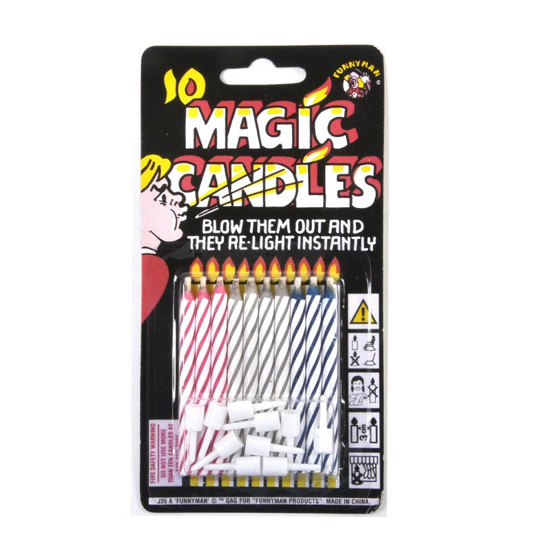 Magic Candles 10 Unidades