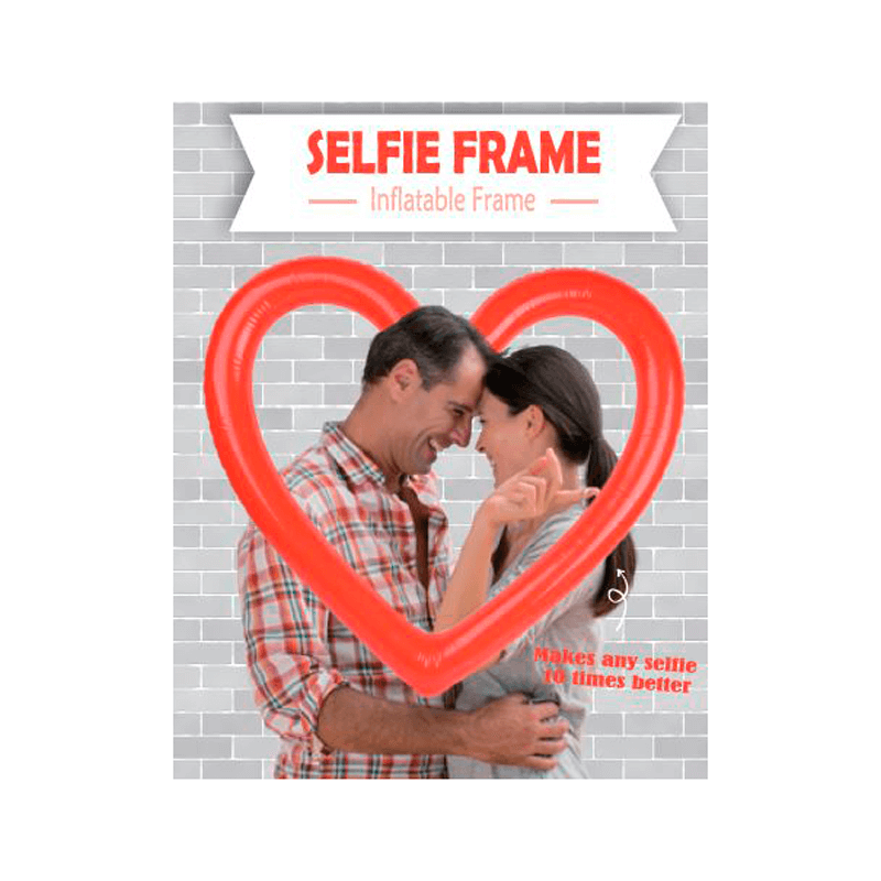 Marco Selfie Hinchable Corazón