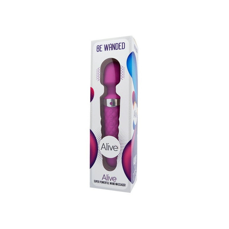Masajeador Recargable Alive Be Wanded