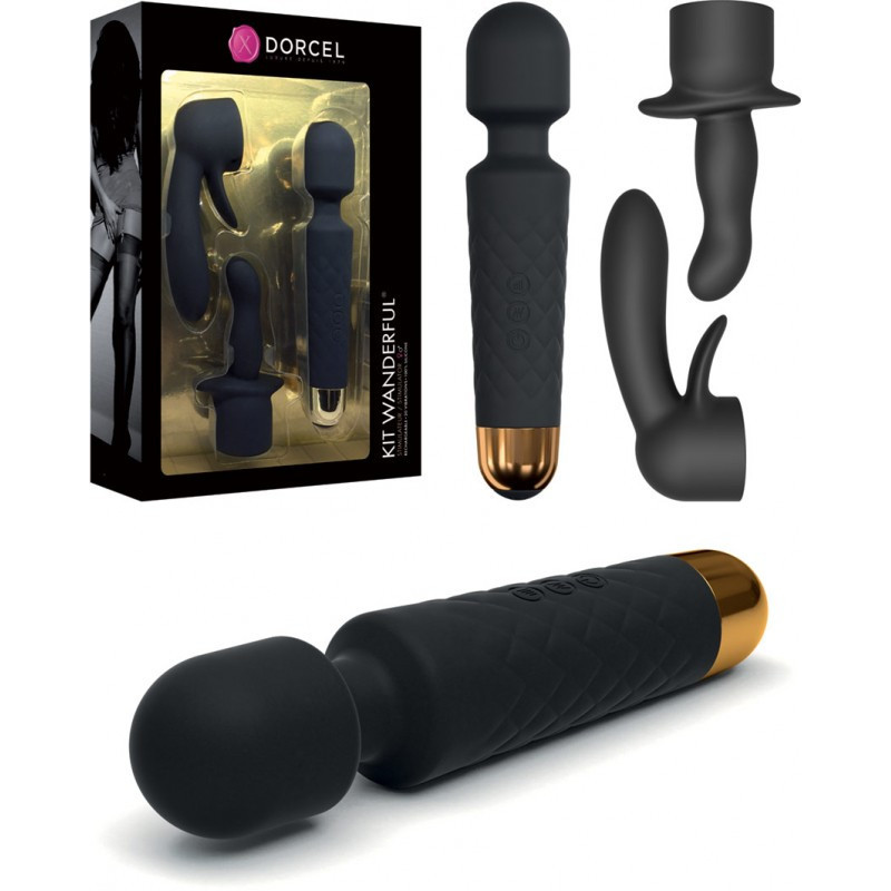 Masajeador Recargable Kit Wanderful Marc Dorcel