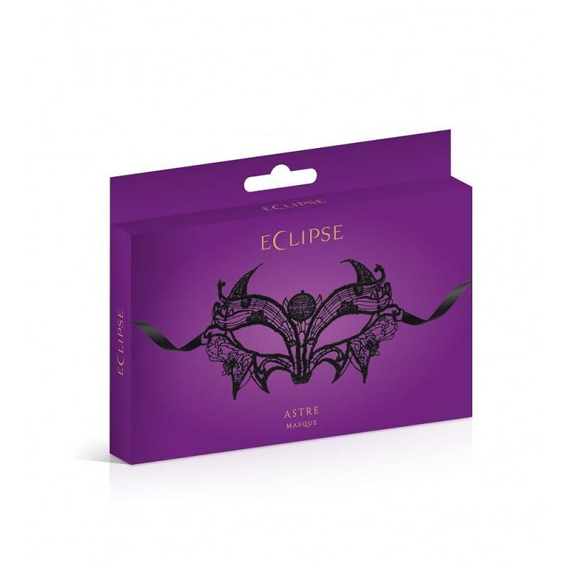 Máscara Eclipse Astre Encaje Negra