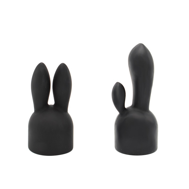 Masajeador Wand Pixey Turbo Negro + 2 Accesorios