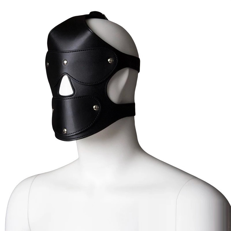 Máscara BDSM Antifaz Ciego Desmontable Con Mordaza 81026