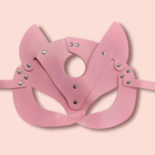 Máscara Gato Con Hebilla Rosa