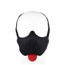 Máscara Perro Bozal Negro Neoprene Face Mask Puppy