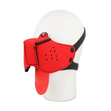 Máscara Perro Bozal Rojo OhMama Fetish