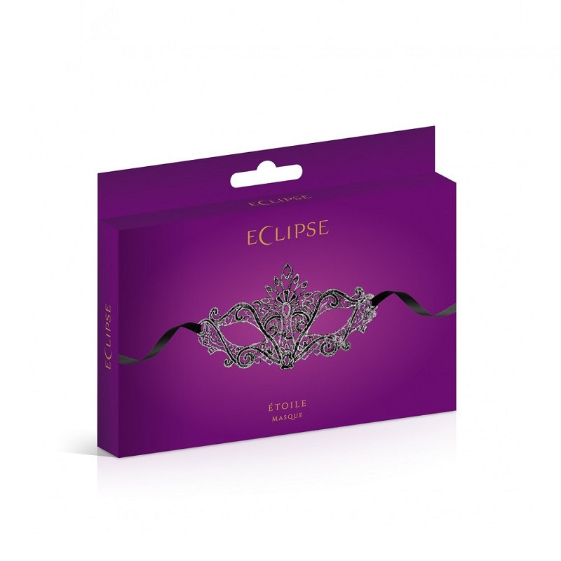 Máscara Eclipse Étoile Encaje Plateado