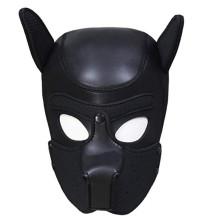 Máscara Perro Neopreno Hocico Extraible Darkness M