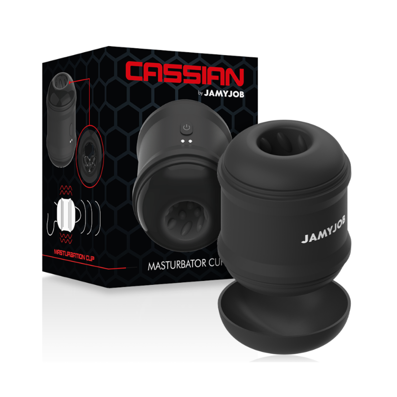 Masturbador Masculino Recargable Cassian Jamyjob