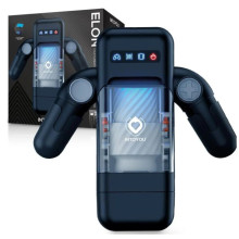 Masturbador Masculino Recargable con Vibración, impulsión y Calor Con Soporte para Móvil Elon Intoyou
