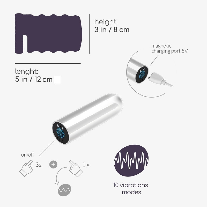 Masturbador Masculino Recargable Crushious Training Nautilus