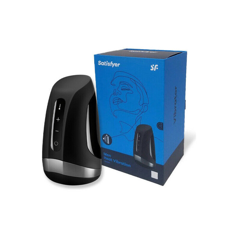 Masturbador Masculino Recargable Satisfyer Men Vibración con Calor