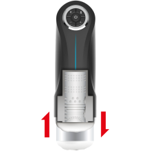 Masturbador Masculino Recargable Stroker Up And Down Milker Jamyjob