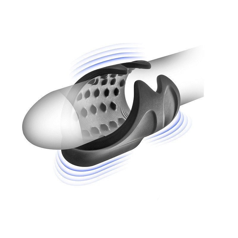 Masturbador Masculino Recargable Texturado Abierto Blue Junker