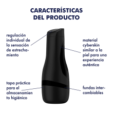 Masturbador Masculino Texturado Satisfyer Men Classic