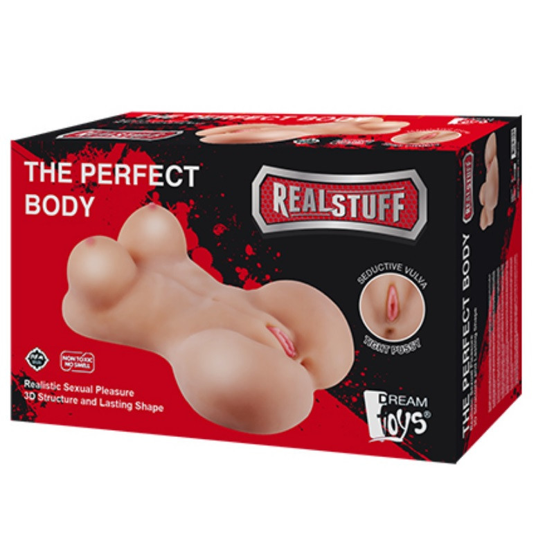 Masturbador Realístico 3D The Perfect Body RealStuff