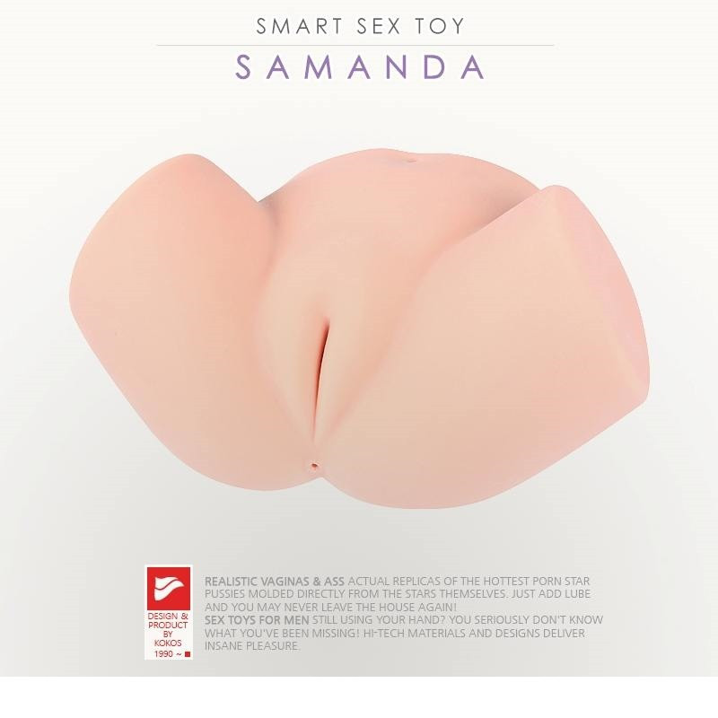 Masturbador Realístico 3D Vagina Y Ano Samanda
