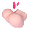 Masturbador realístico 3D Vagina Y Culo Con Vibración XXL