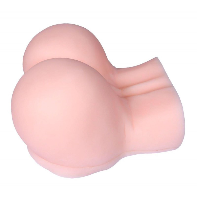 Masturbador realístico 3D Vagina Y Culo Con Vibración XXL