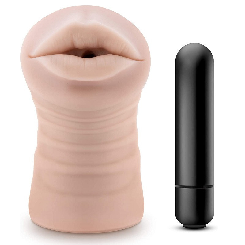 Masturbador Realístico Blush Boca Vibrador Skye