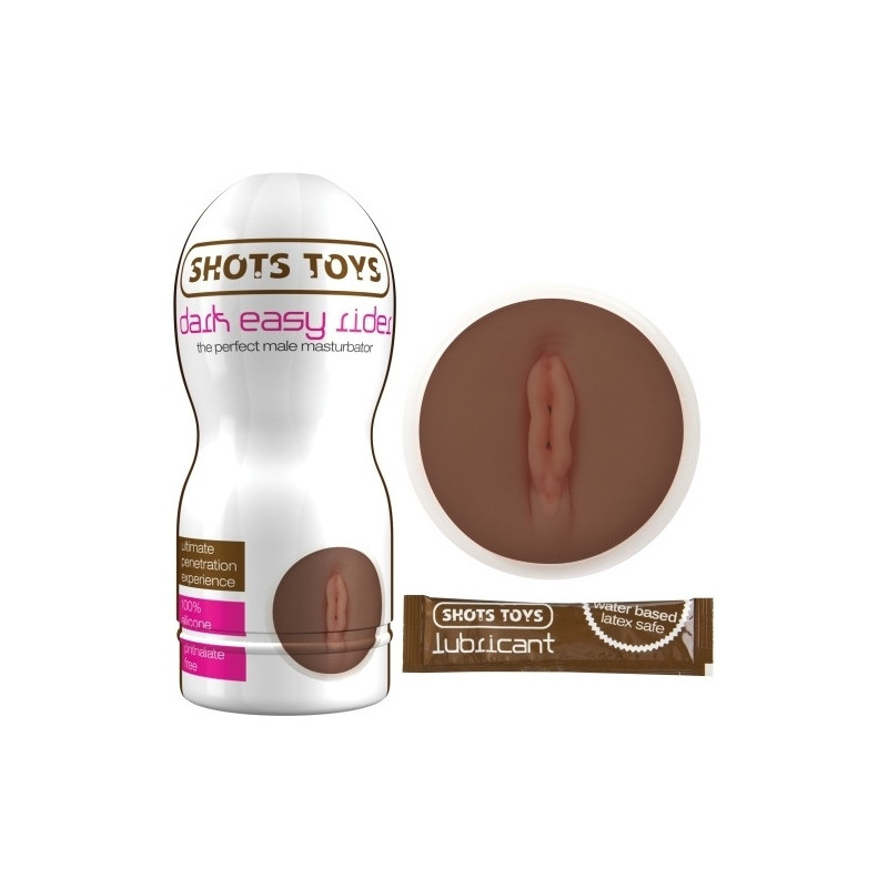 Masturbador Realístico Easy Rider Vagina Dark
